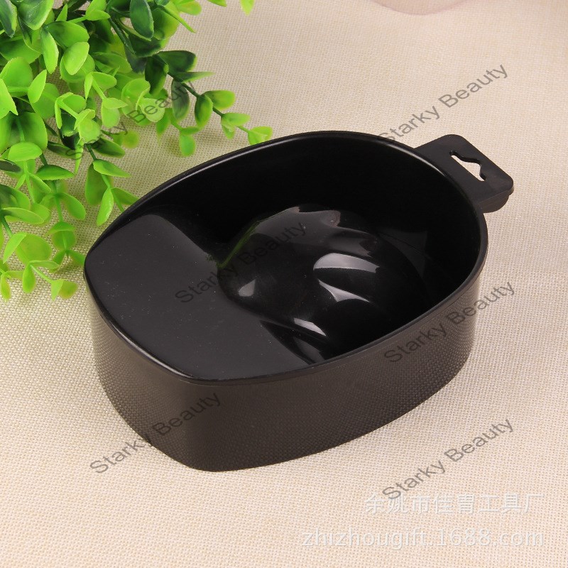 Black nail bowl