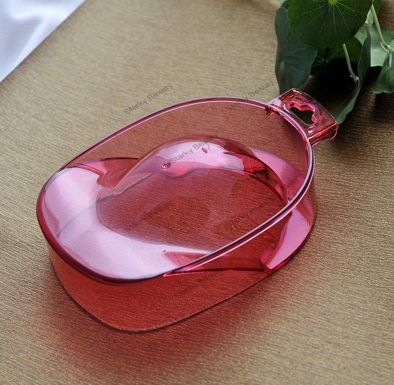 Manicure Bowl(Clear Red)