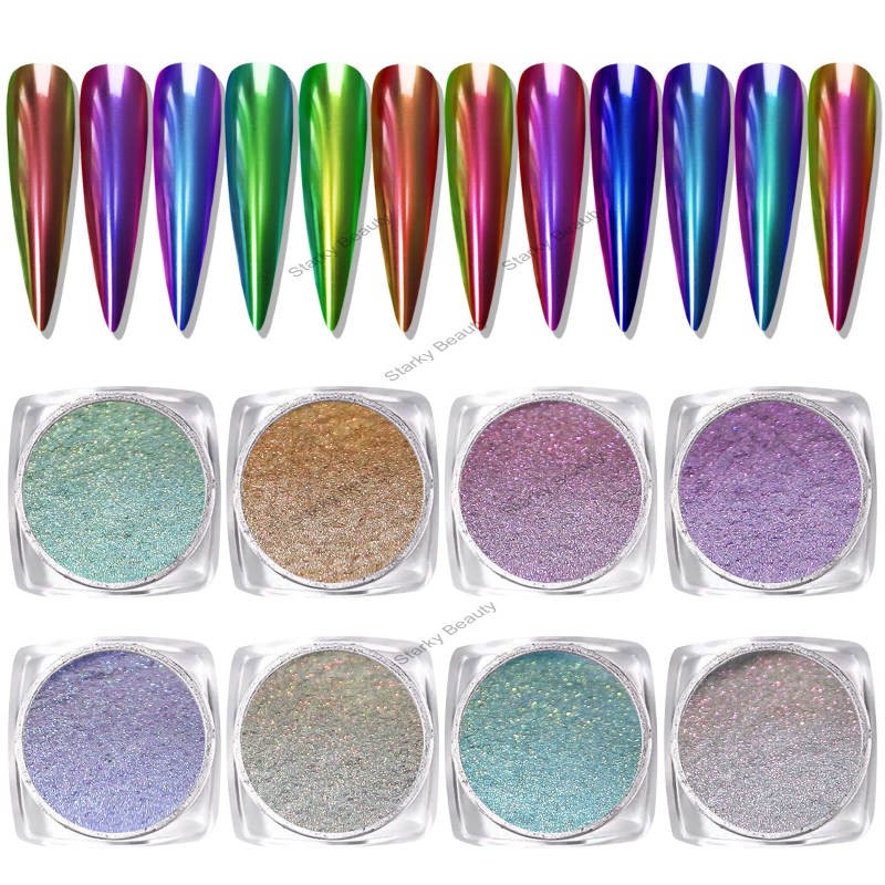 magic mirror powder optical chameleon light changing eye shadow