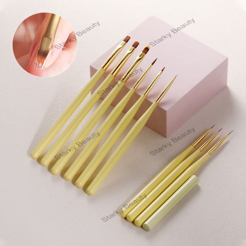 Nail Brush Set, Color Gel Drawing, Line Drawing, Flower Pen, Gradient Dyeing Pen,