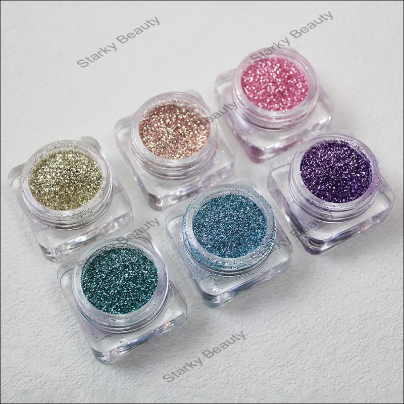 Nail Art Biodegradable Glitter Powder(Canned)