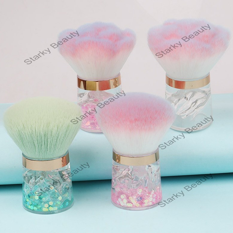 Crystal Mountain Makeup Brush Powder Brush powder blusher Brush Pattern Nail Powder Brush Makeup Too