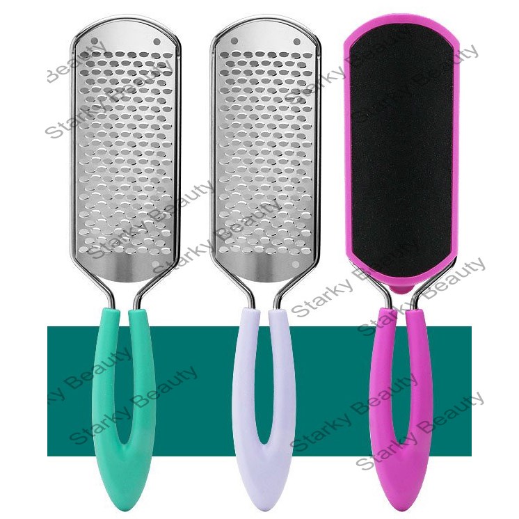 Foot board stainless steel double-sided rubbing foot file