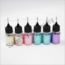 Nail Art Biodegradable Glitter Powder(Bottled)