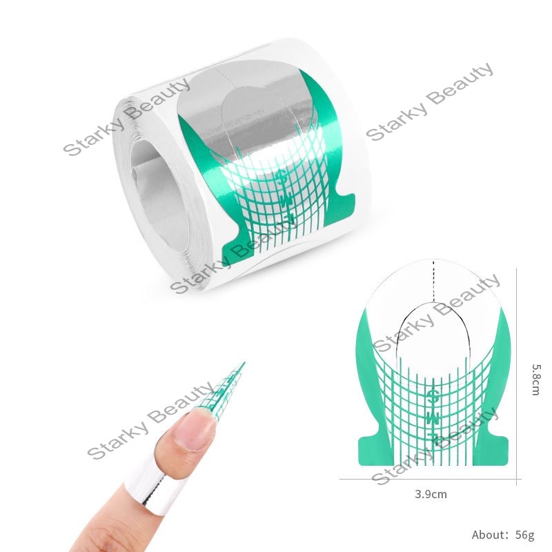 Fish Green Nail Form (500pcs/roll)