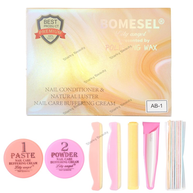 Nail polishing wax tool set for making nail polish glue tools for beginners