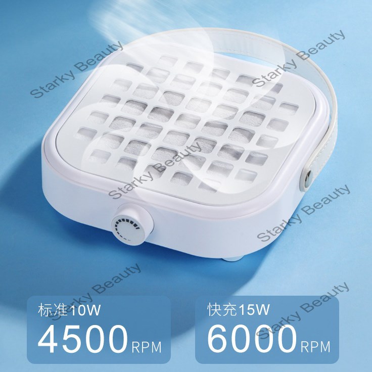 Mini High suction Power Silent Dust Filter for Polishing and Unloading Nails, Vacuum Cleaner for Nai