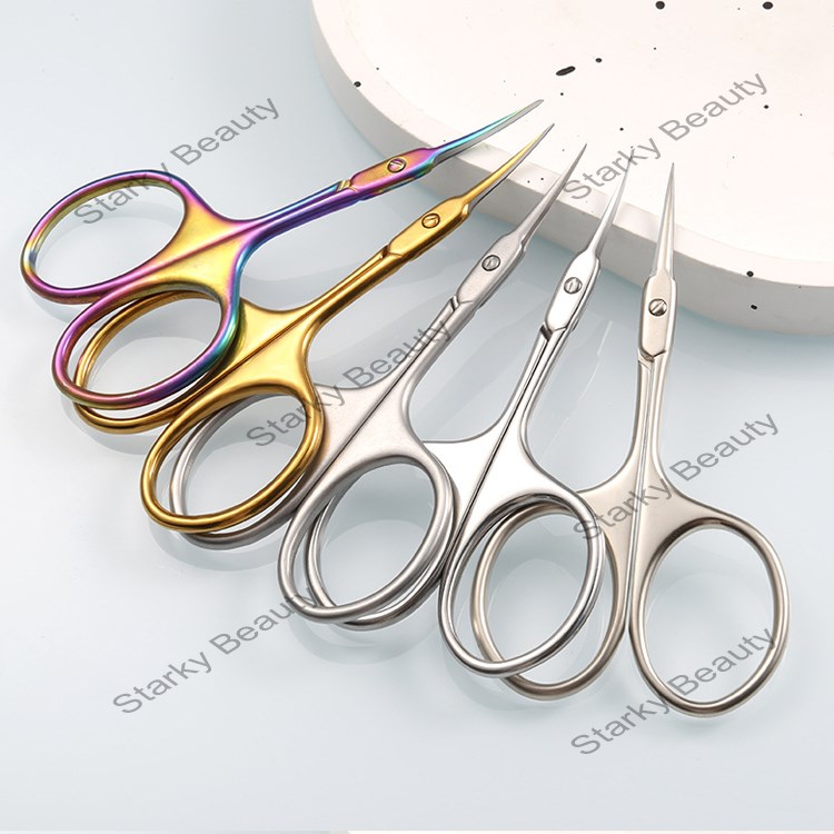 New Russian style dead skin scissors, stainless steel nail art dead skin pliers, elbow front dead sk