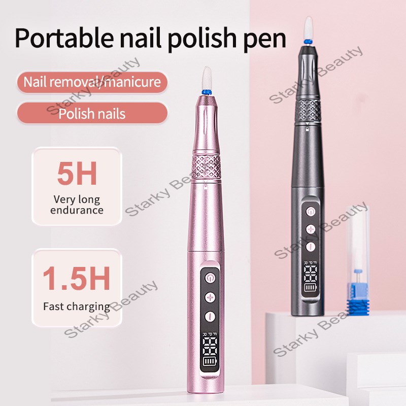 Nail Polish Remover and Nail Buffer, Electric Nail Grinder, Nail Polishing and Grinding Tool
