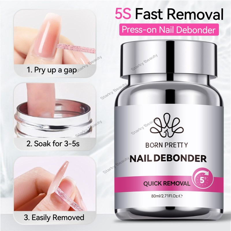 Immersion bottle sponge debonding agent, nail wearing patch adhesive debonding liquid