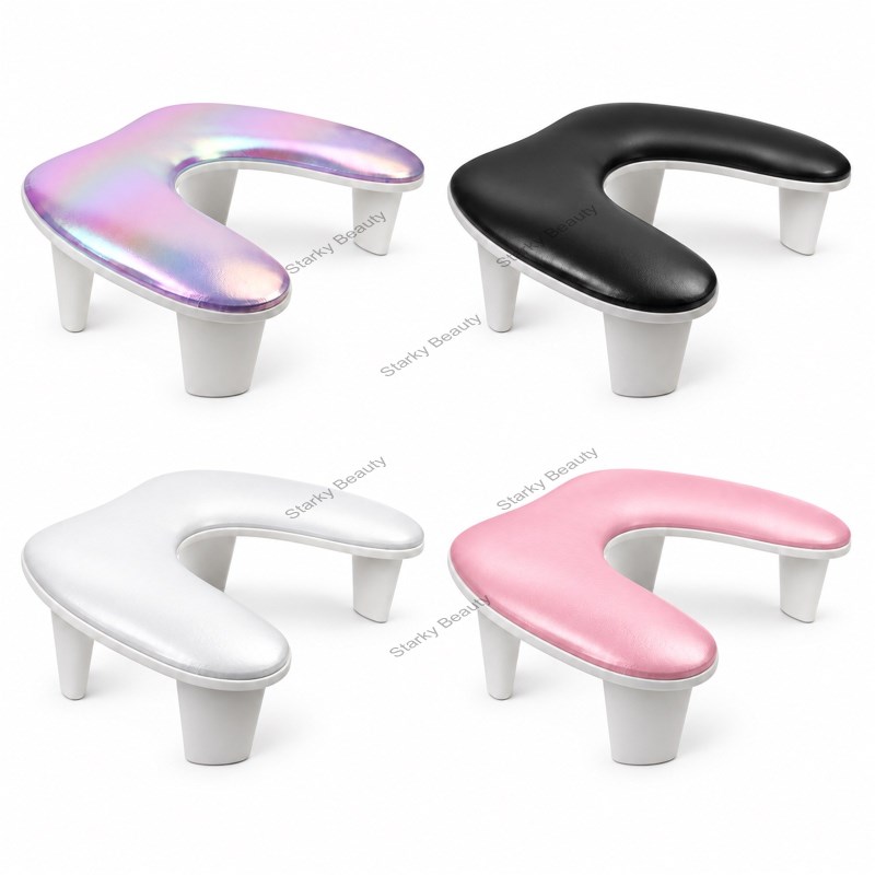 New Russian Light Luxury PU Nail Hand Pillow Relieving Fatigue, Tilting Soft Pillow Cushion