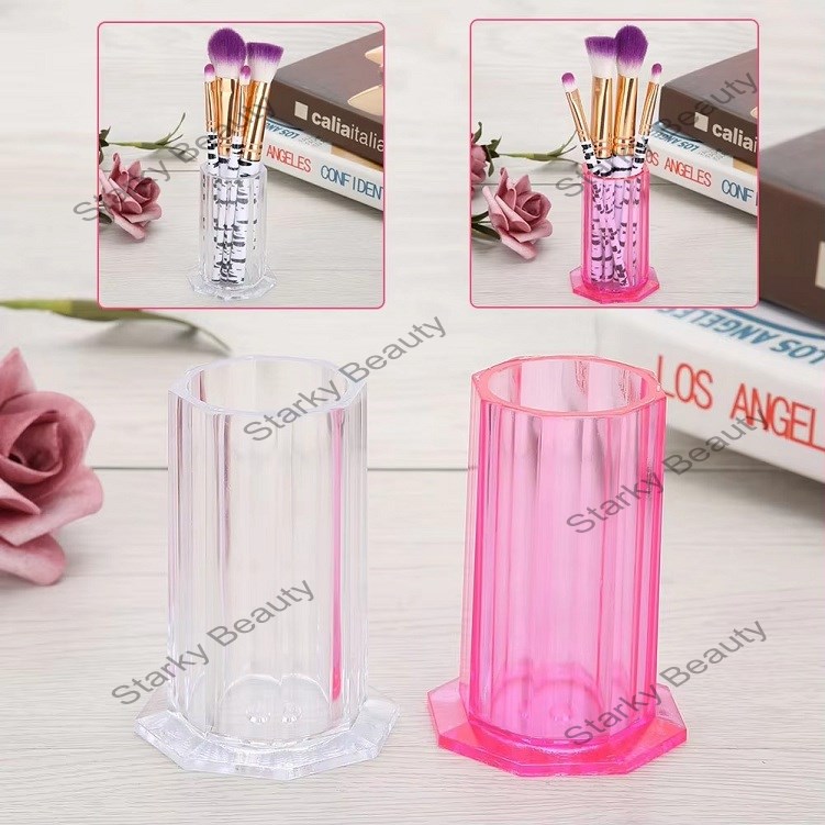 Nail Art Brushes Storage Holder Manicure Tools Container Storage Box