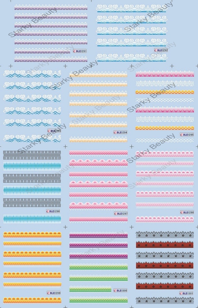 water nail sticker