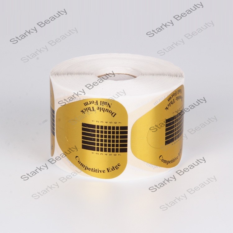 Double Thick Form (Gold, 500pcs/roll)