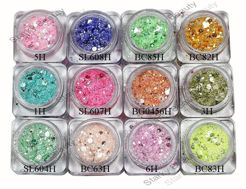 Mixed Nail Glitter Dust