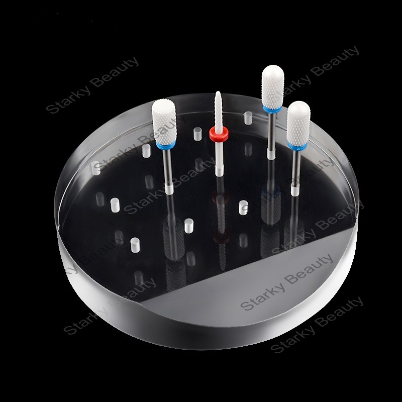 Acrylic Bits Stand for 12 holes