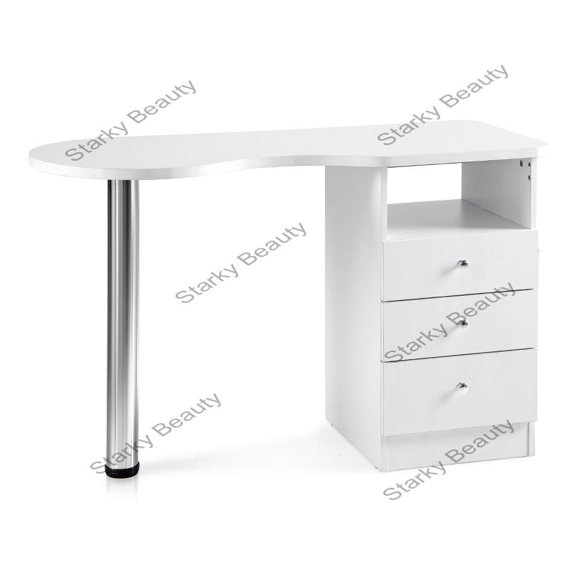 white manicure table for nail salon equipment