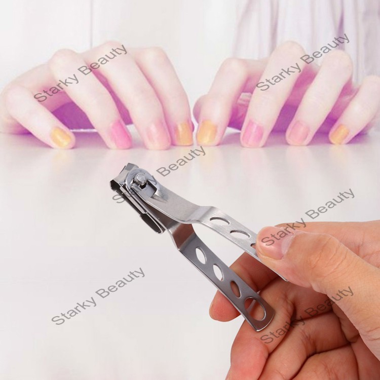 Stainless Steel Nail Clipper Cuticle Nipper With Turning Head Nail Art Nail Clippers