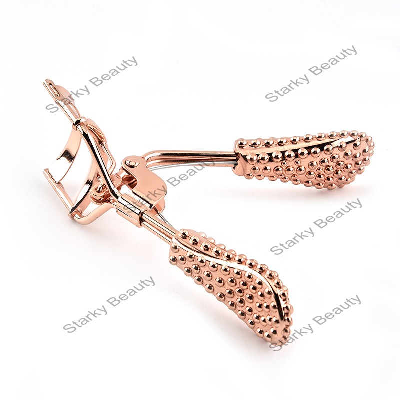 Eyelash Curler Gold Fashion Pro Handle Eye Curling Eyelash Eyelash Curler Clip