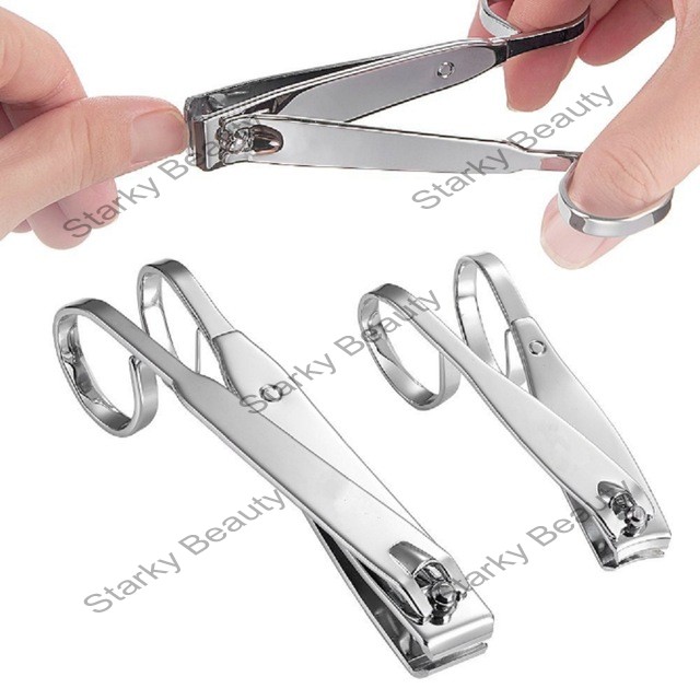 Nail Clipper Cutter Straight Curve Nail Trimmer Manicure pedicure care Edge Scissors