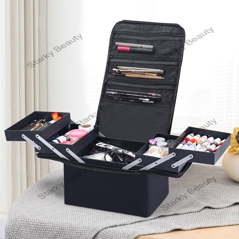 Professional cosmetic beauty bag