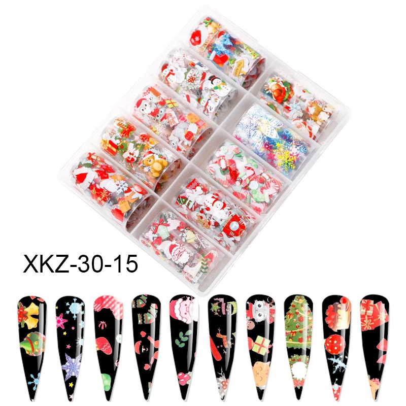 nail starry sky paper diy decoration christmas halloween nails starry sky transfer paper