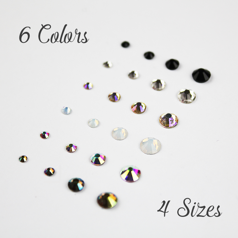 12grid nail rhinestone set