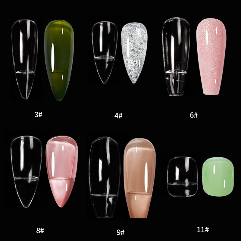 manicure semi-solid nail plate practice color card