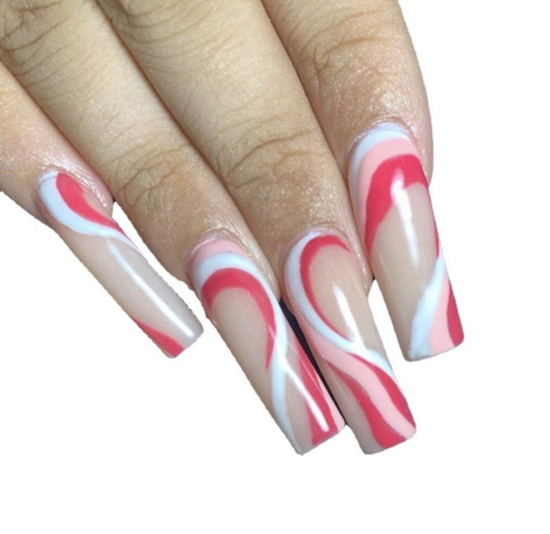 water ripple nail art sticker