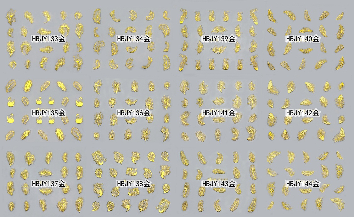 hbjy series nail sticker