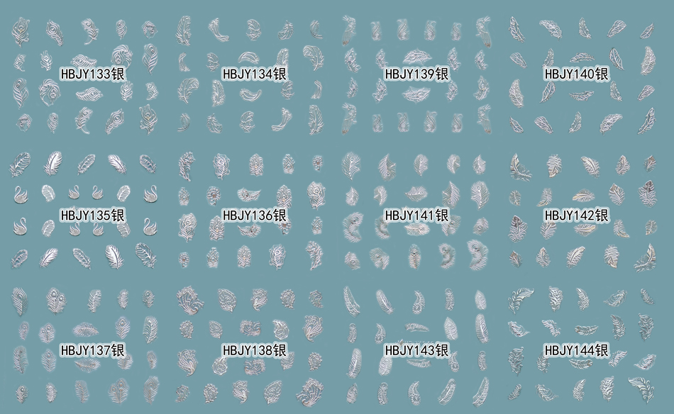 hbjy series nail sticker