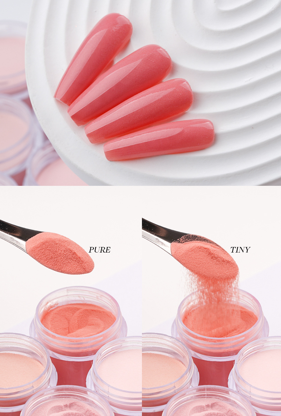 nail acrylic powder all-in-one dipping powder for nail extension