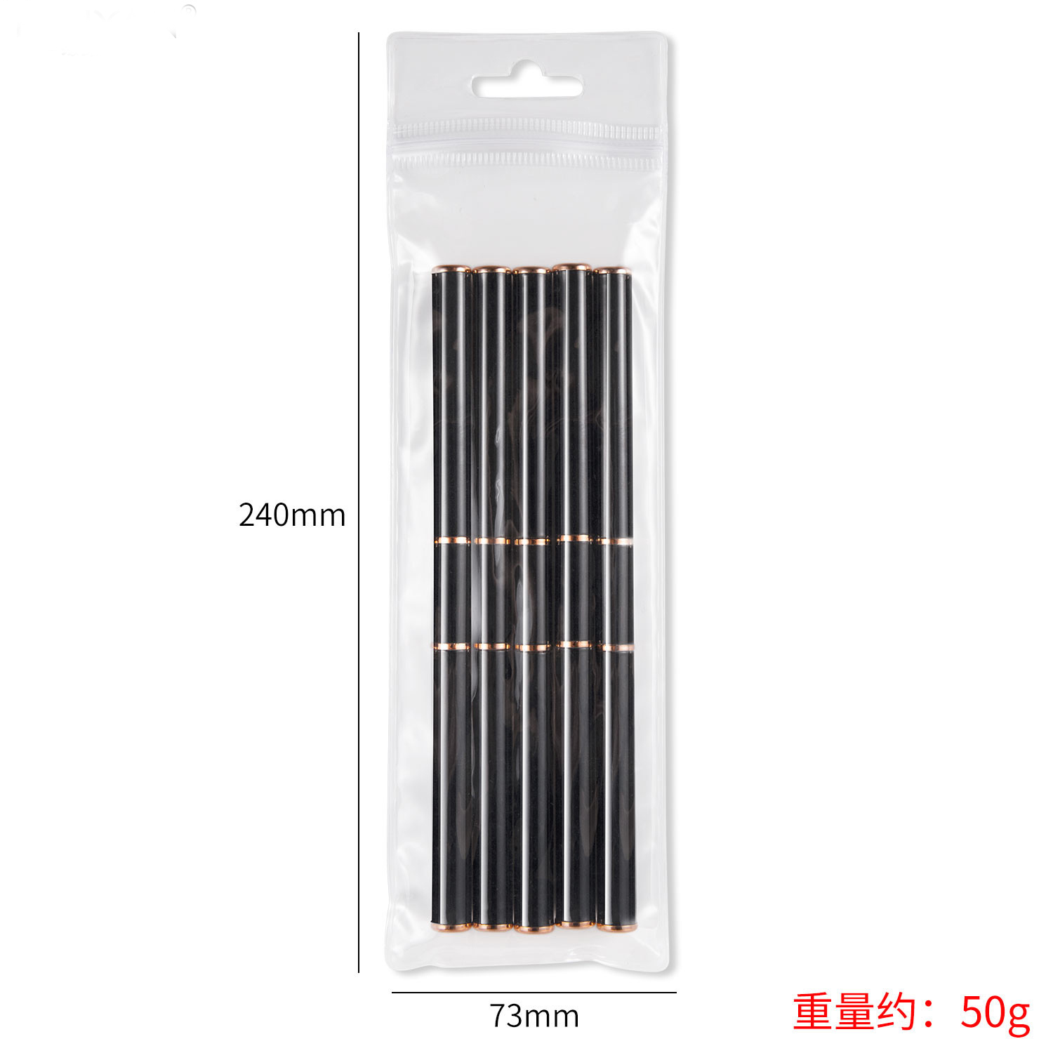 5pcs nail art double-ended brush complete set