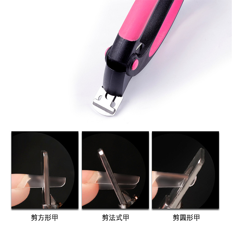 nail art scissors u-scissors french nail scissors