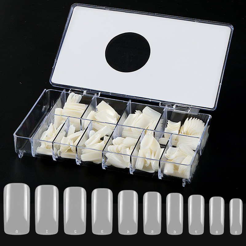 nail 500 pieces of acrylic box ballet ghost nail tips