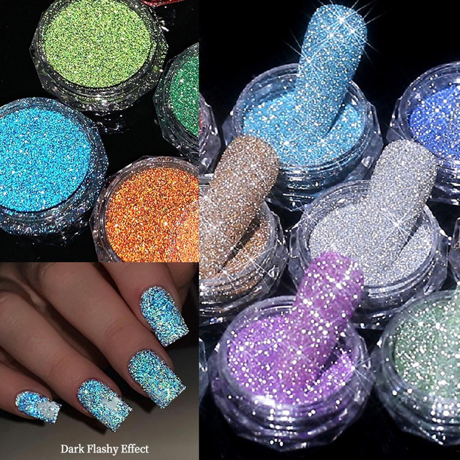 luminous bundy broken diamond glitter