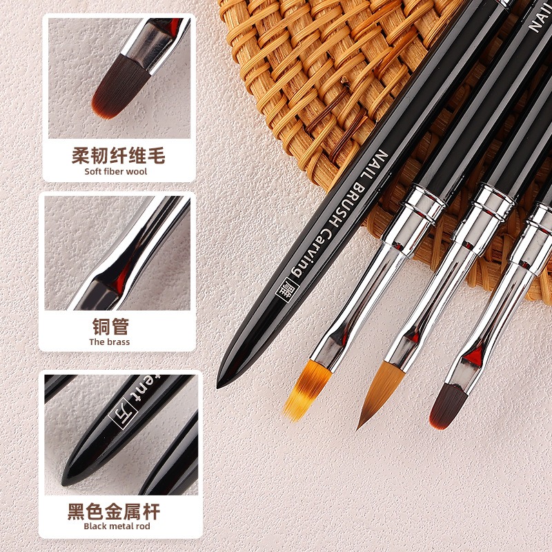 metal nail brush tool 15 function pens daisy brush flower brush halo dye pen