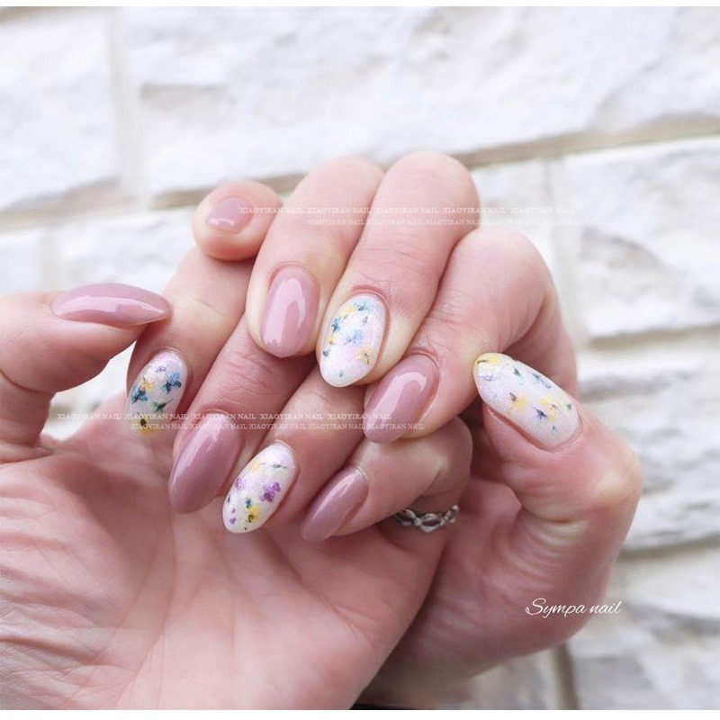 mixed dried flower fragmented flower nail decoration diy ornaments