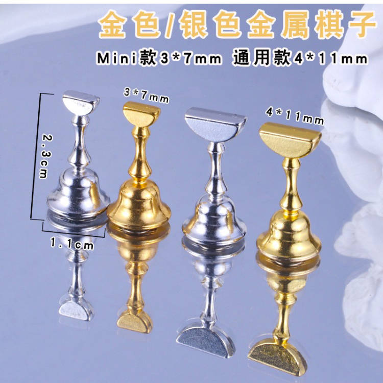 nail practice stand mini nail holder metal nail holder chess pieces