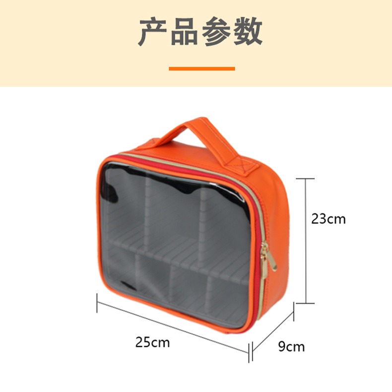 2023 new makeup bag portable portable portable makeup case