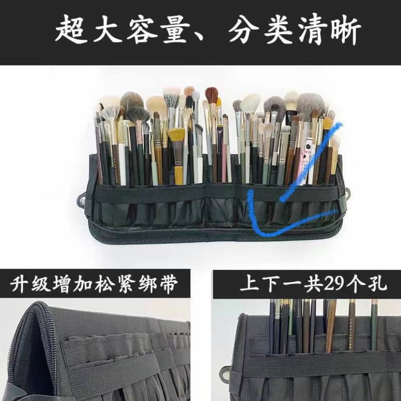 nail art brush storage bag supplies, multifunctional waterproof manicure bag