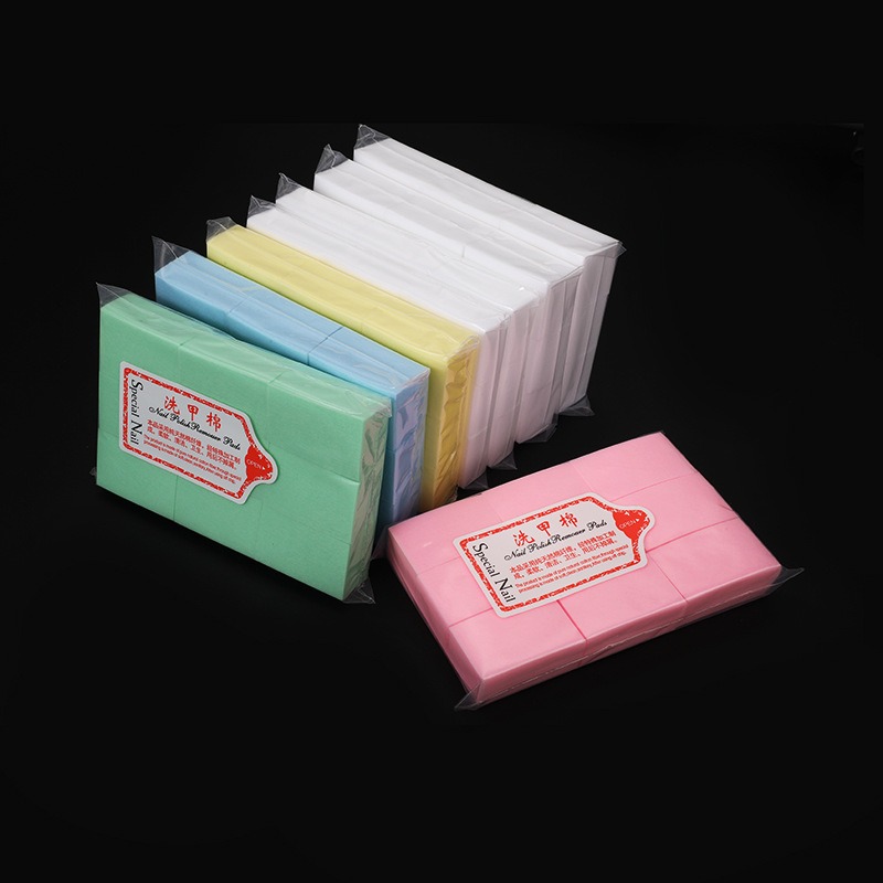 540pcs nail color nail removing cotton nail washing towel disposable pad