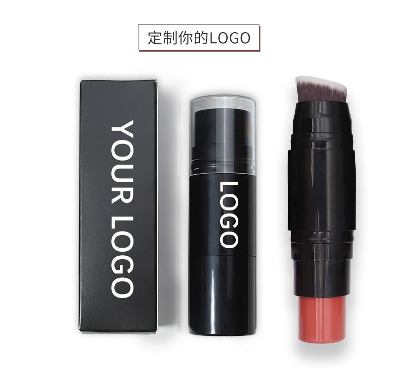 7 color powder blusher waterproof, durable and natural brightening powder blusher stick nude makeup