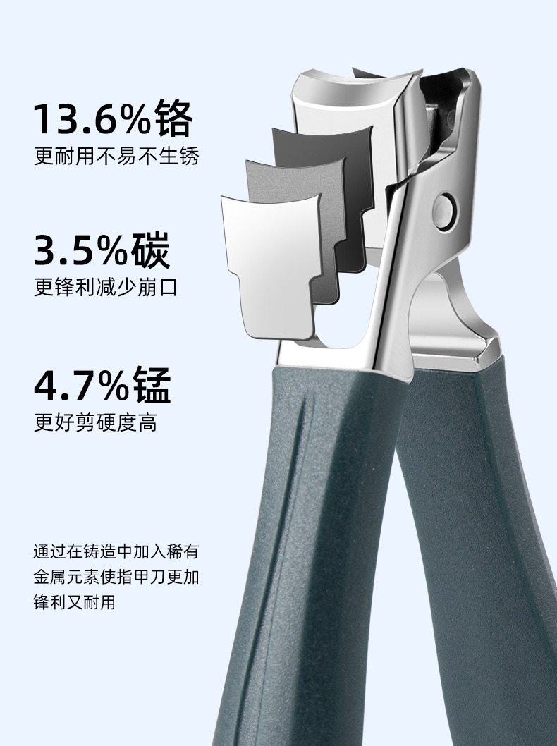 nail pliers thick nail, hard nail, anti splash special nail knife, large nail pliers