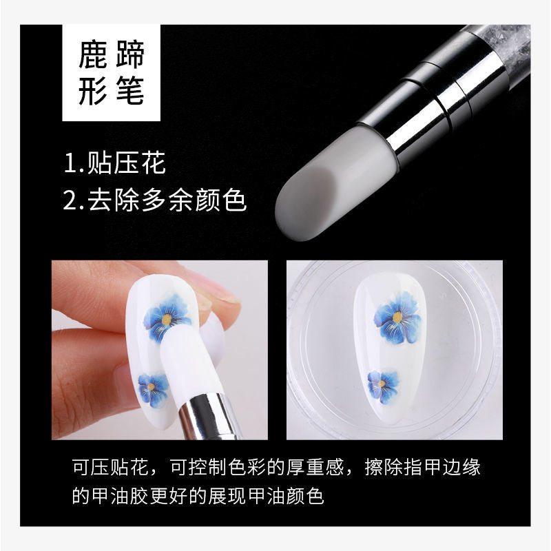 silicone pressing pen, magic mirror powder coating tool, multi functional gel adjusting stick