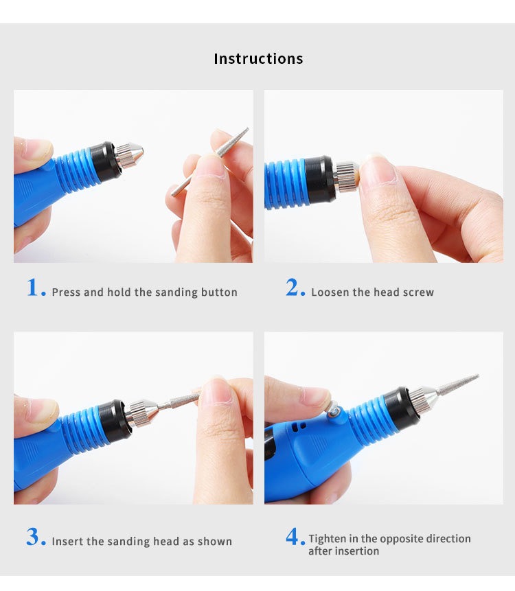 mini electric nail drill