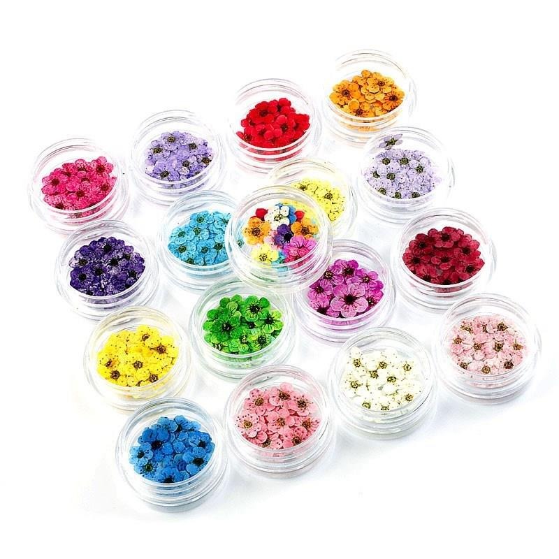 colored petal lace flower nail decoration accessories for nail salons