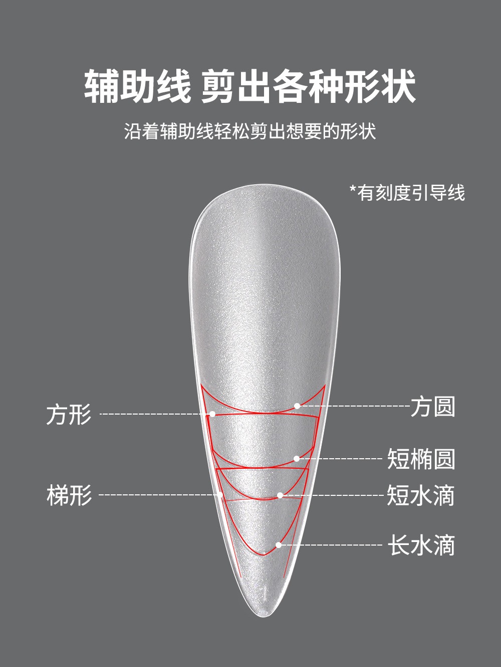 transparent wearing with false traceless strap positioning to assist in marking lines for wearing