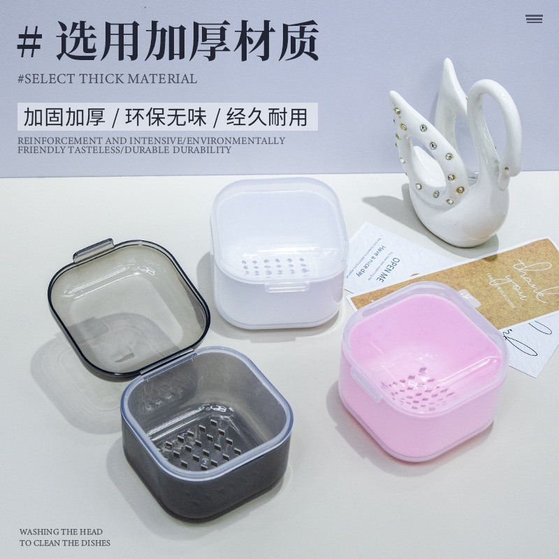 nail polishing head disinfection box, alcohol soaking box, nail tool storage box