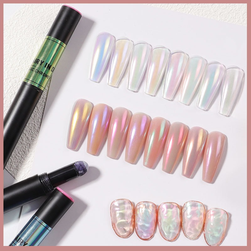 manicure aurora air cushion magic pen solid aurora magic mirror powder pen